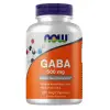 Гамма-аминомасляная кислота Now Foods GABA 500mg - 200vcaps