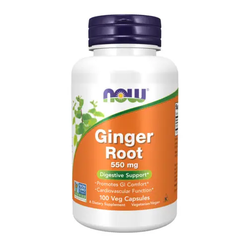 Корень Имбиря Now Foods Ginger Root 550mg - 100 vcaps
