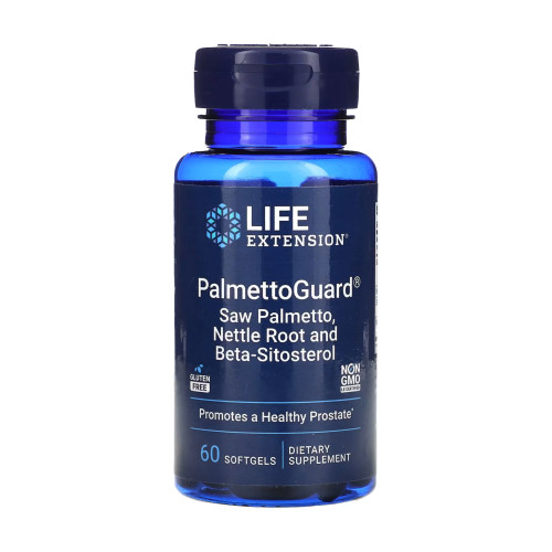 Комплекс Для Здоровья Простати Life Extension PalmettoGuard® Saw Palmetto/Nettle Root Formula with Beta-Sitosterol - 60 softgels