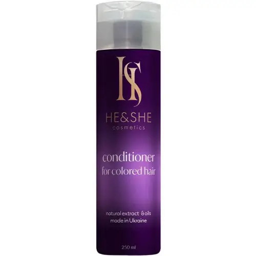 Кондиціонер для фарбованого волосся HE&SHE Cosmetics Conditioner for Colored Hair, 250 мл