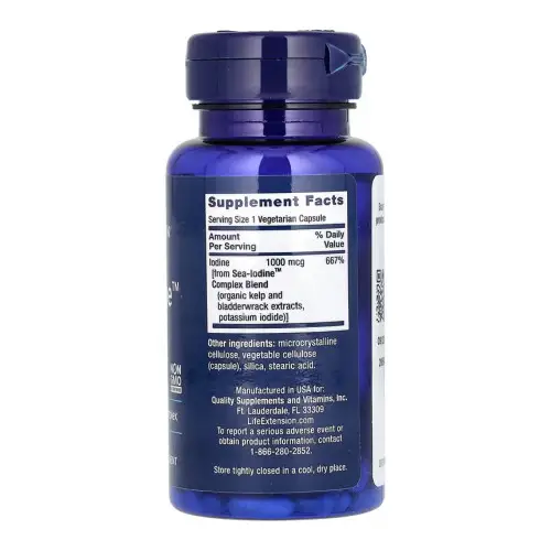 Йод Life Extension Sea-Iodine™ 1000mcg - 60 vcaps